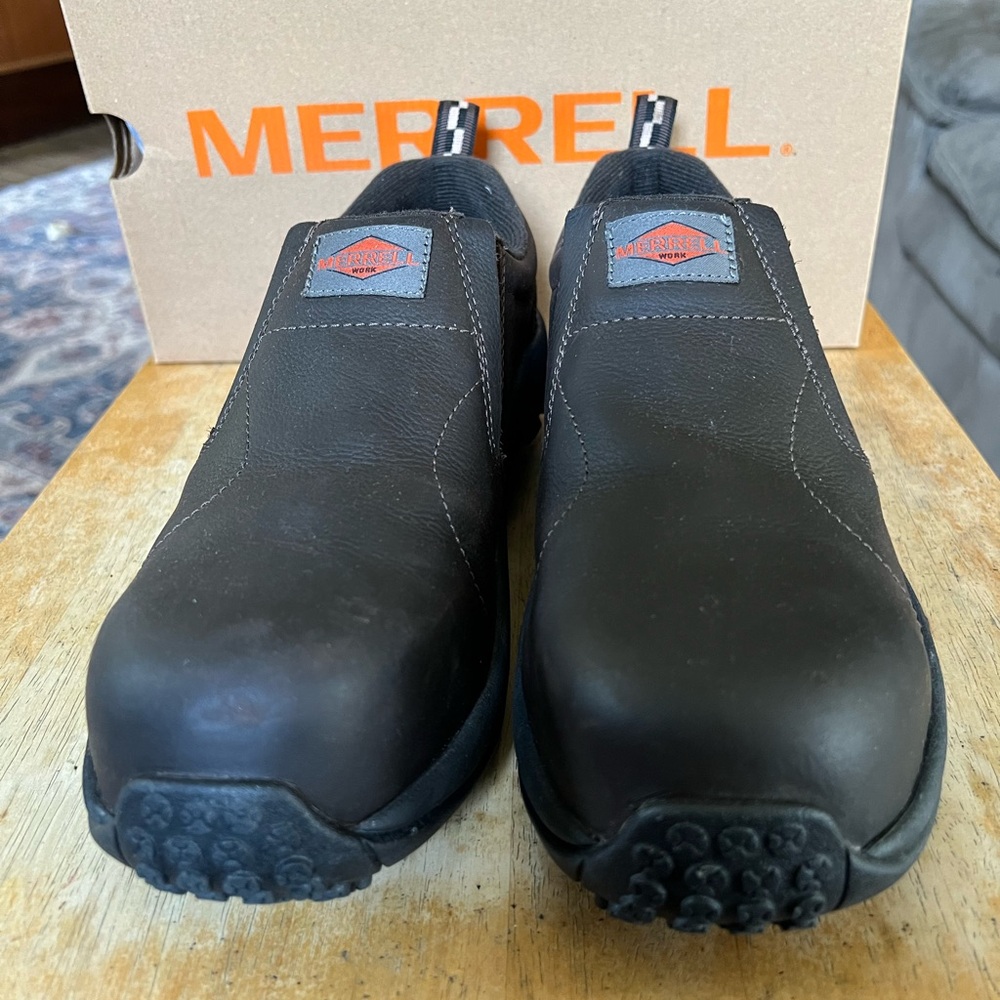 Women's Jungle Moc Leather Comp Toe Work Shoe Size 9USA NIB